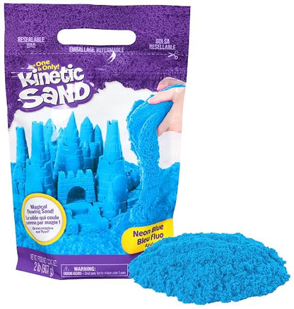Kinetic Sand, 907 g Azul para Mezclar, moldear y Crear, para niños a Partir de 3 años