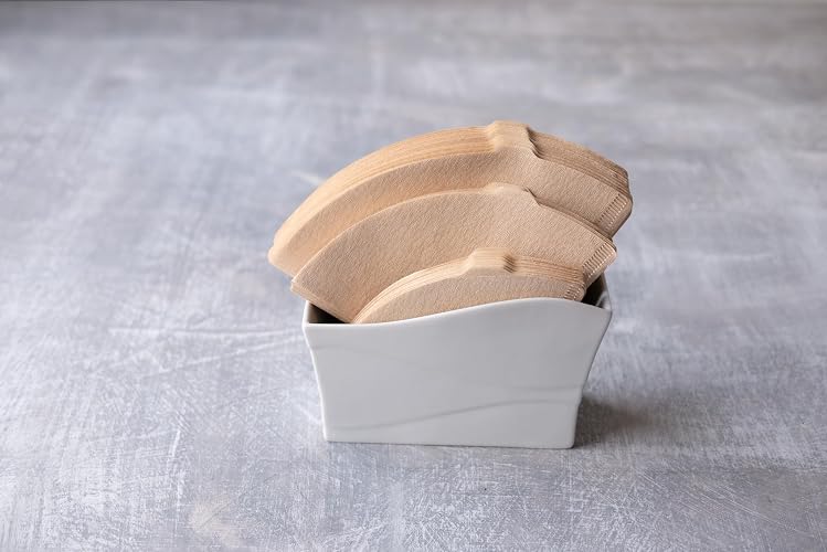 Hario Filtros de café de Papel V60, tamaño 02, Natural, 200 Unidades