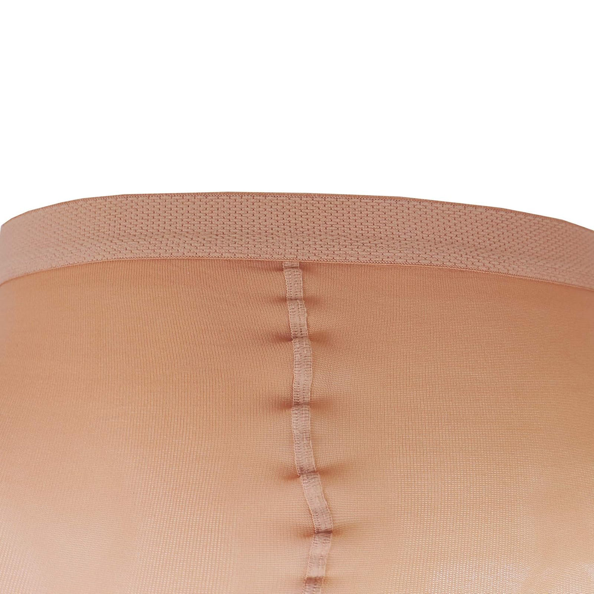 Truform Sheer Compression Pantyhose, 15-20 Mmhg, Women's Shaping Tights, 20 Denier Light Beige, Pack of 1