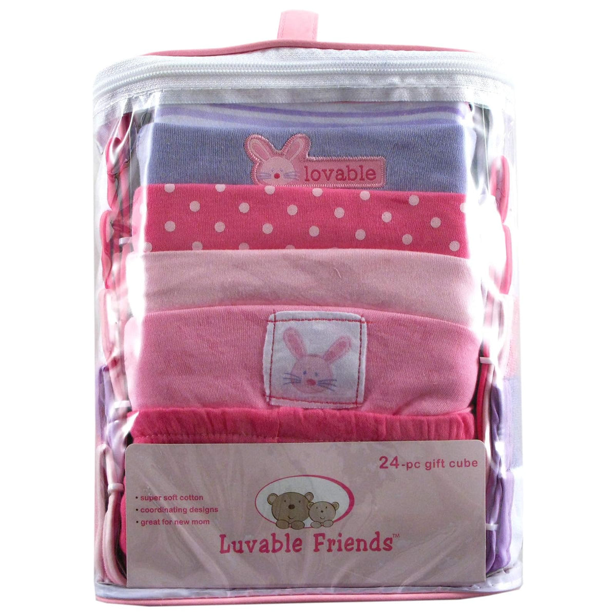 Luvable Friends cubeta de Regalo Unisex para bebé