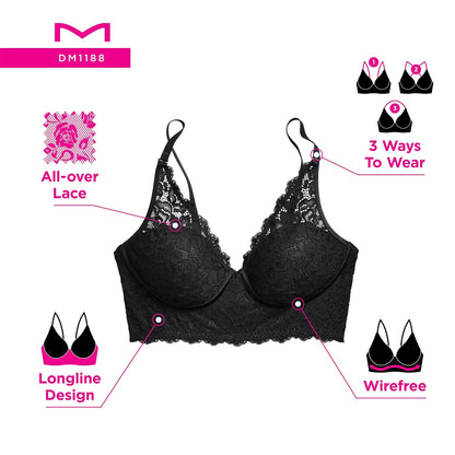 Maidenform 00M1188IZT Sujetador Básico para Mujer
