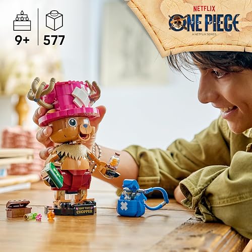 Lego One Piece Tony Tony Chopper – Set de Construcción de Figura Lego para Niños y Niñas a Partir de 9 Años – Basado en One Piece – Regalo para Fans de la Serie de Netflix – 75643