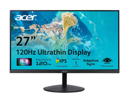 acer Monitor SB0 27" FHD 120Hz Panel IPS 1ms AdaptiveSync