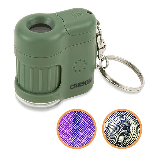 Carson Pocket Microscope with Built-In