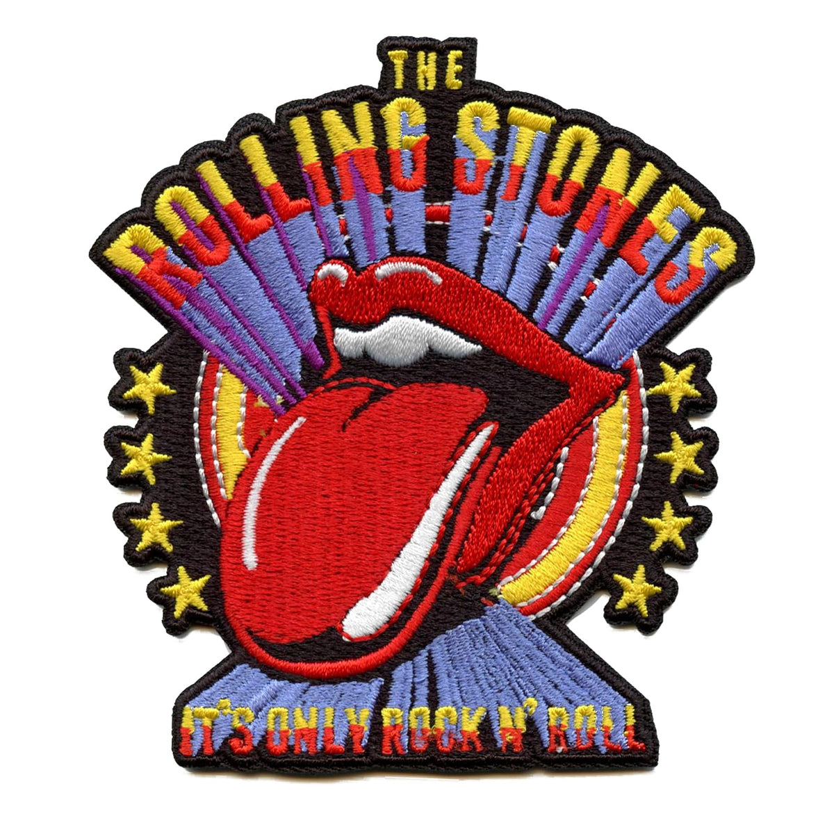 Rolling Stones - Parche clásico para póster