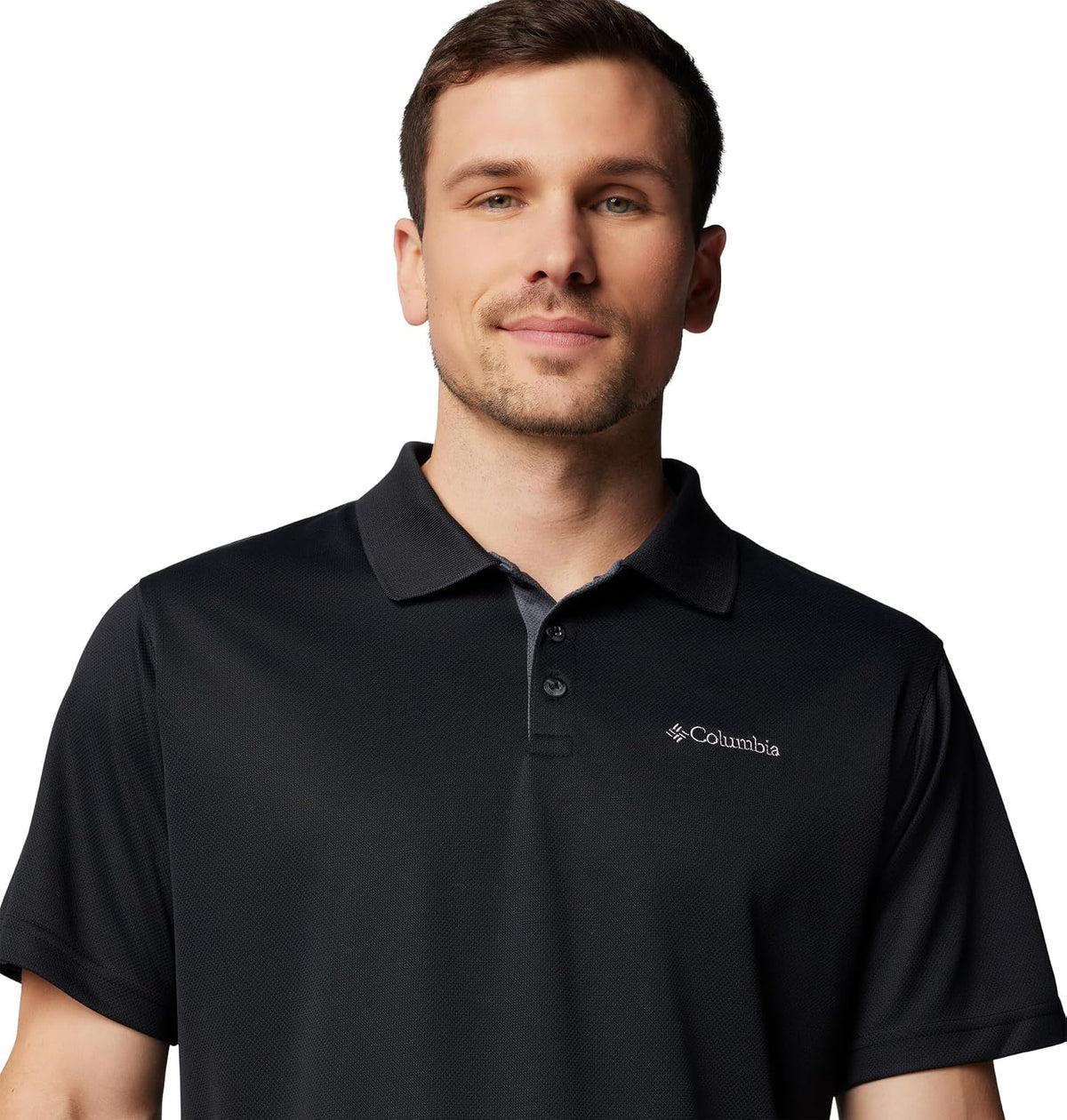 Columbia Playera de Manga Corta. Polo para Hombre