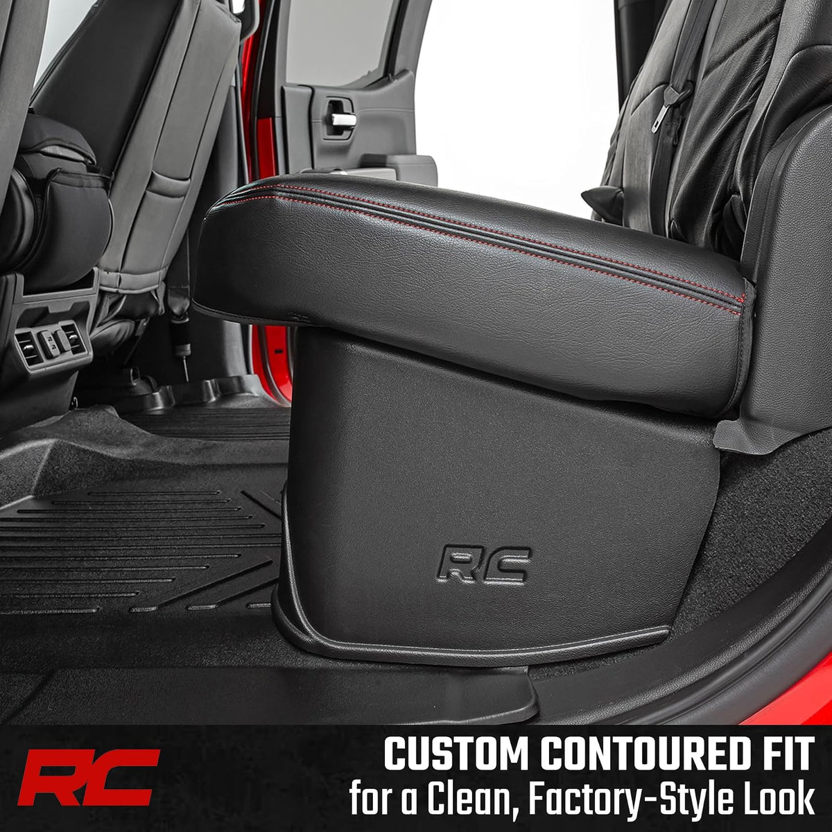 Rough Country - Almacenamiento bajo asiento para 19-22 1500 | 20-22 2500HD/3500HD - RC09051A
