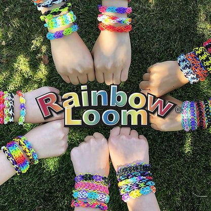 Rainbow Loom - Mega Combo Set de ligas de colores para hacer pulseras