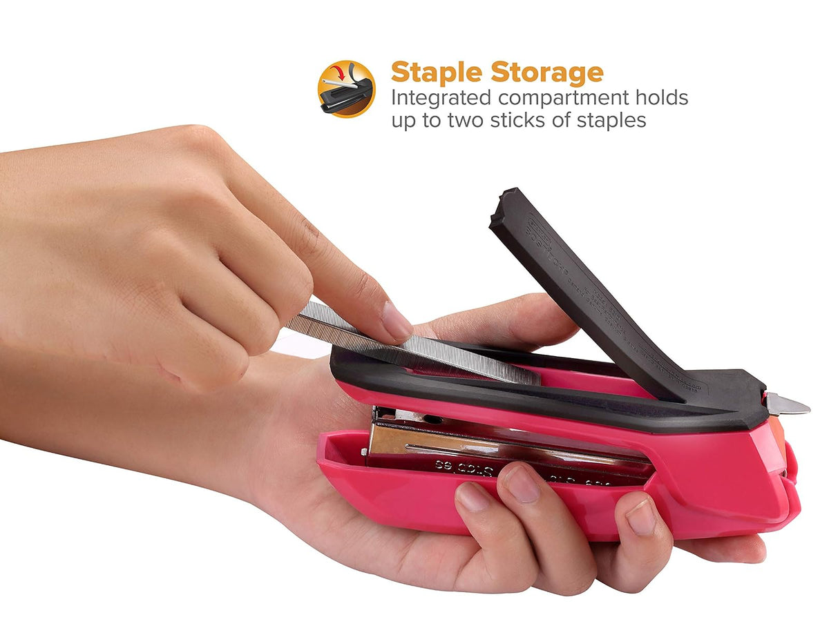 Bostitch Ascend Antimicrobial Standard Stapler with Integrated Staple Remover and Staple Storage