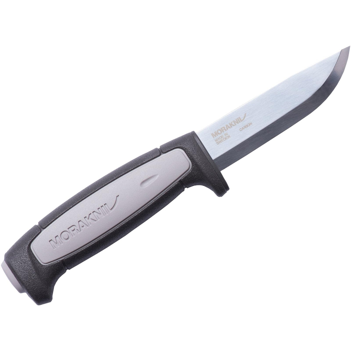 Morakniv Craftline - Cuchillo de hoja fija robusto con hoja de acero al carbono y hoja combinada, 3.6 pulgadas