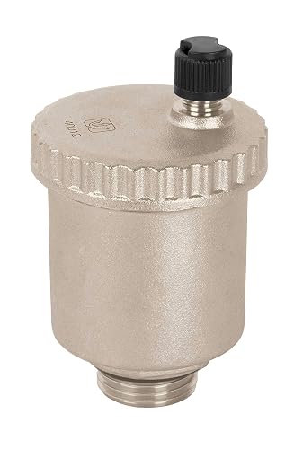 Foset VPA-01, Válvula de purga de aire 1/2", latón niquelado