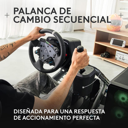 Logitech G RS Shifter and Handbrake Palanca de cambios y freno de mano para volantes series G y PRO - Windows