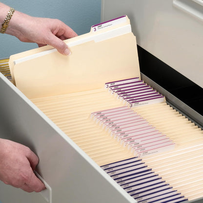Smead File Folder, 1/3-Cut Tab, Letter Size, Manila, 200 per Box (10382)