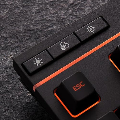 HyperX Alloy Core RGB – Teclado gamer español de membrana – Teclas silenciosas y rápidas con iluminación dinámica RGB, Resistente a derrames, Compatible con Windows 10/8.1/8/7 – Teclas Español Latam