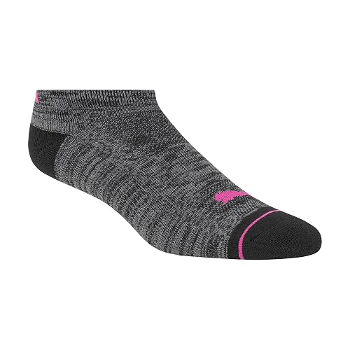 PUMA Paquete de 8 calcetines de corte bajo Calcetines para correr mujeres
