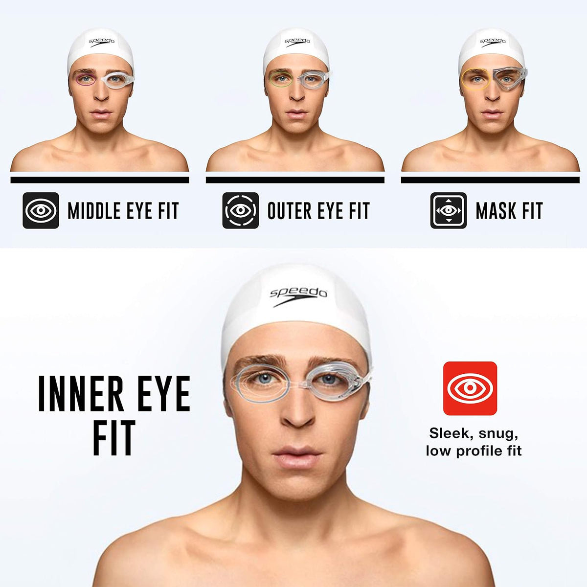 Speedo para niños invicto 2,0 gafas Efecto espejo