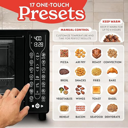 Digital Air Fryer Oven 6-Slice