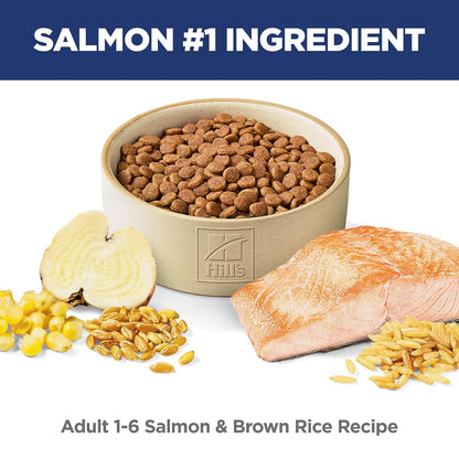 Hill's Science Diet Croquetas para Gato Adulto Sabor Salmón 1.5Kg | Croquetas Hill's para gato, salmón real, digestión saludable, sistema inmunológico fuerte, omega-6 y vitamina E