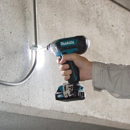 Makita Kit Taladro Atornillador + Rotomartillo Inalámbrico 12V CLX228 Estuche