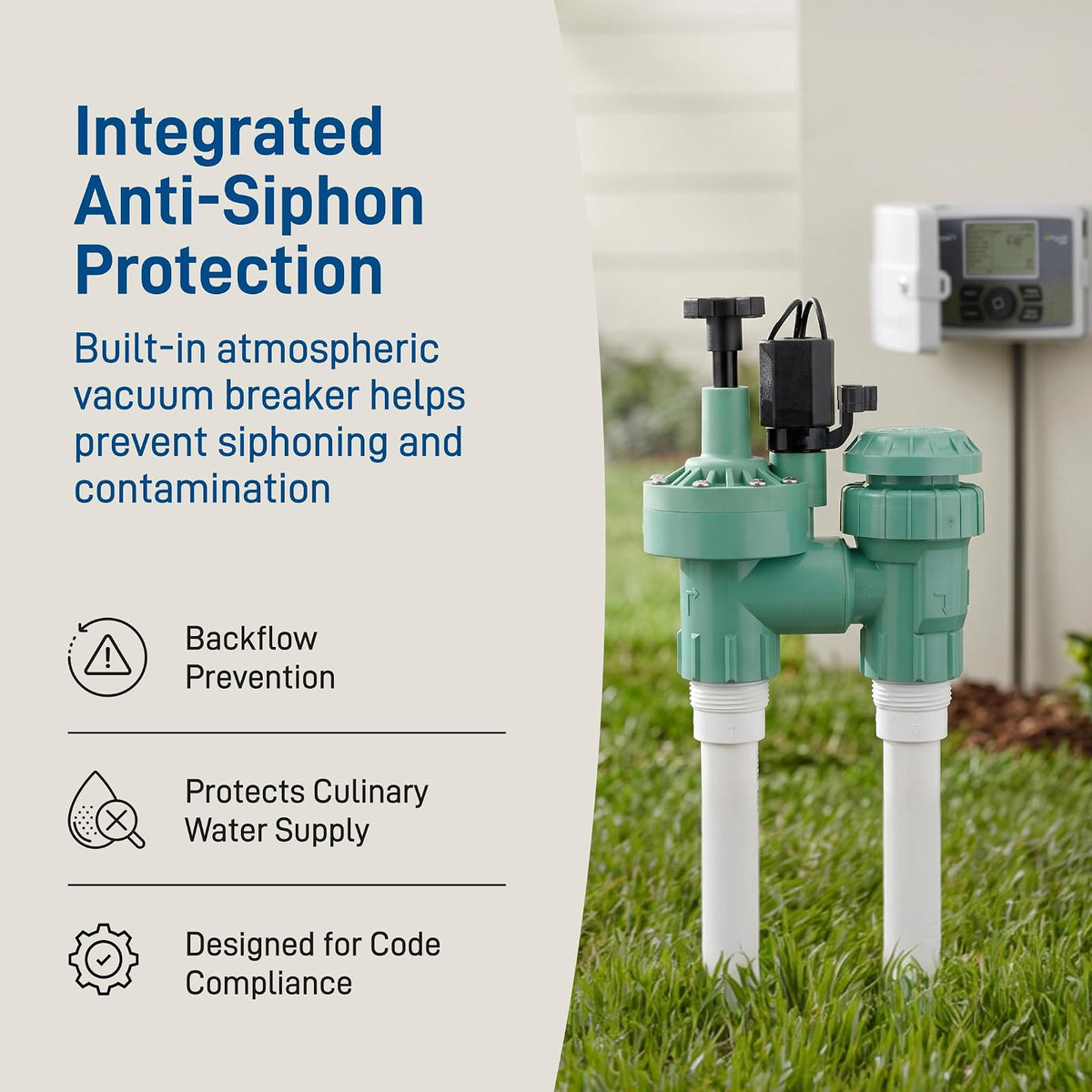 Orbit 57623 Sprinkler System 3/4-Inch FPT Anti-Siphon Valve