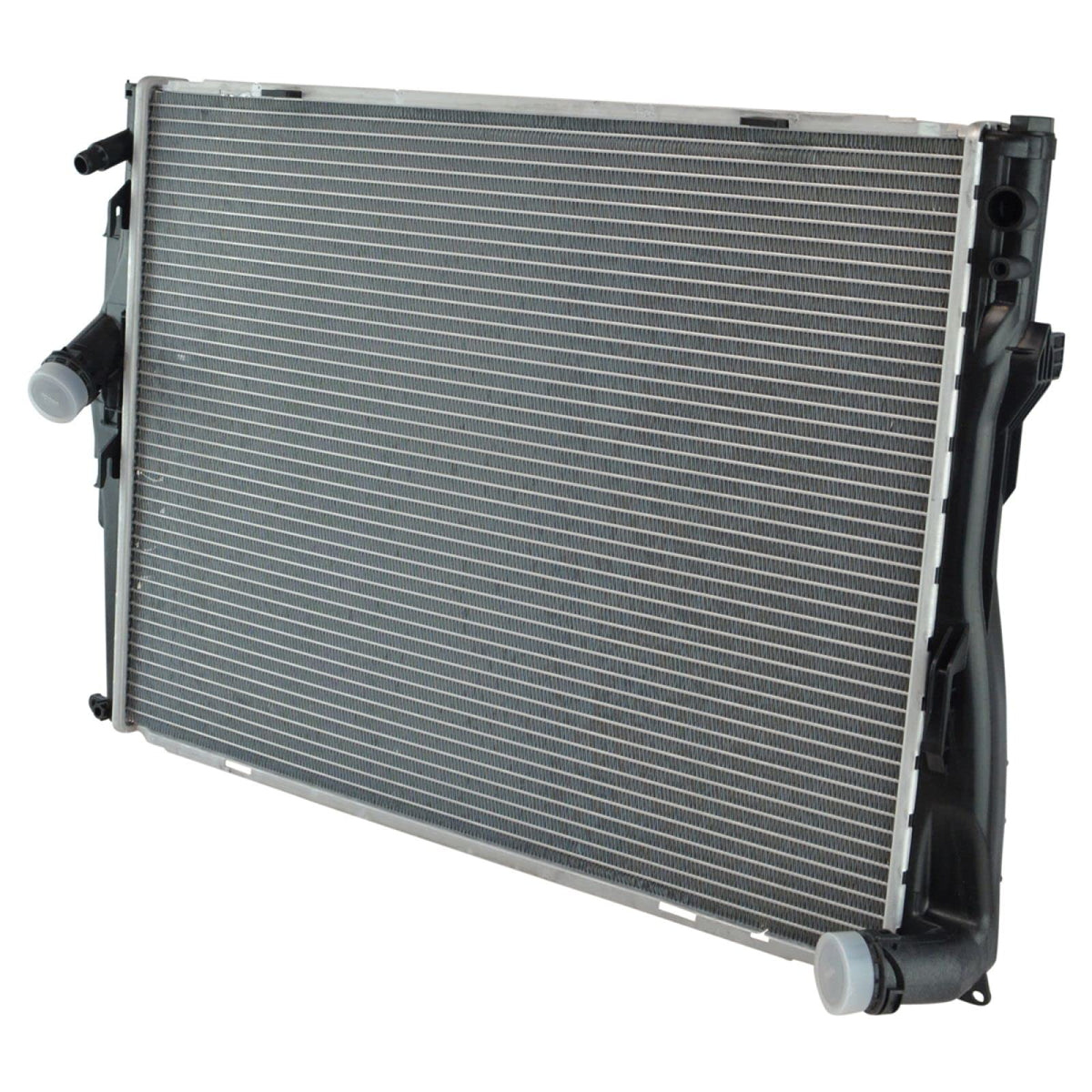TRQ - Radiador de aluminio con núcleo de 2 filas, núcleo de 60 cm | Para 2008-2013 BMW 128i 2007-2013 328i 2009-2013 328i xDrive 2007-2008 328xi 2009-2011 Z4 transmisión automática