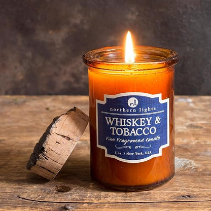Northern Lights Candles 52601 - Vela en tarro con licor, whisky y tabaco, 147,32 ml