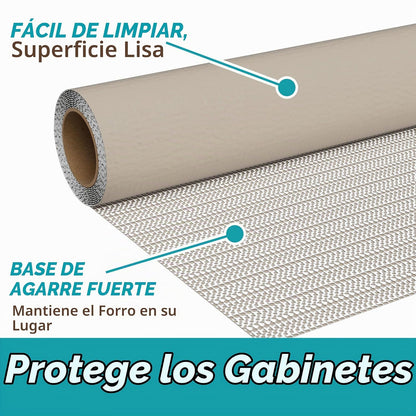 Duck Smooth Parte Superior EasyLiner para armarios y cajones, fácil de Instalar y Cortar para Ajustar, Papel de Estante y Forro de cajón no calcomanía, Forro Antideslizante para Cocina y despensa, 12