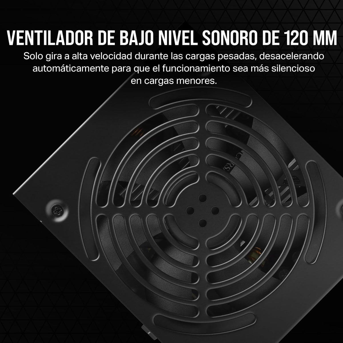Corsair CX650 ATX 650W Fuente de Alimentación - Eficiencia 80 Plus Bronze - Bajo Ruido - Cables con Funda - No Modular - NA - Negro