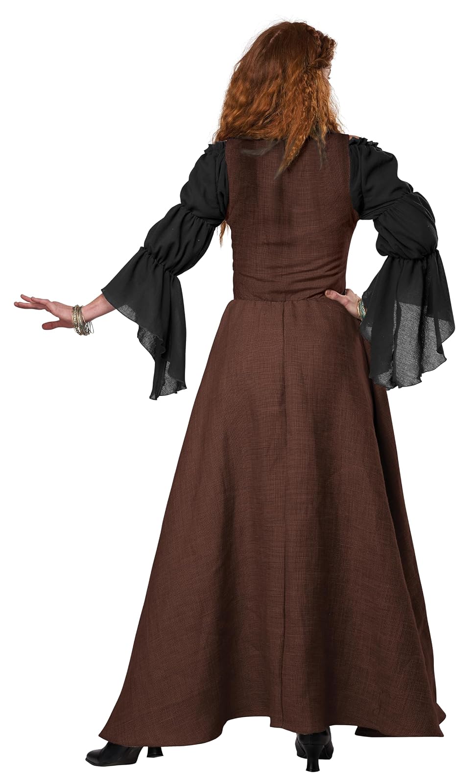 California Costumes Disfraz medieval para adulto (café), pequeño/mediano