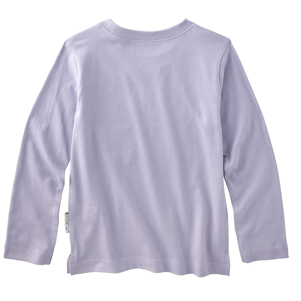 Butterblu - Playera Unisex de Manga Larga para bebé, 100% algodón orgánico, Paquete de 5 Camisetas para bebés y niñas pequeñas
