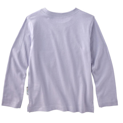 Butterblu - Playera Unisex de Manga Larga para bebé, 100% algodón orgánico, Paquete de 5 Camisetas para bebés y niñas pequeñas