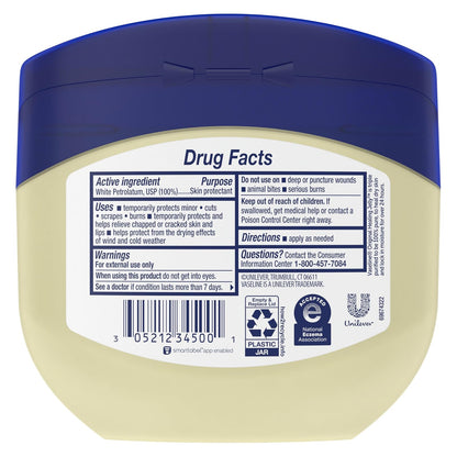 Vaseline Petroleum Jelly, Original 13 oz