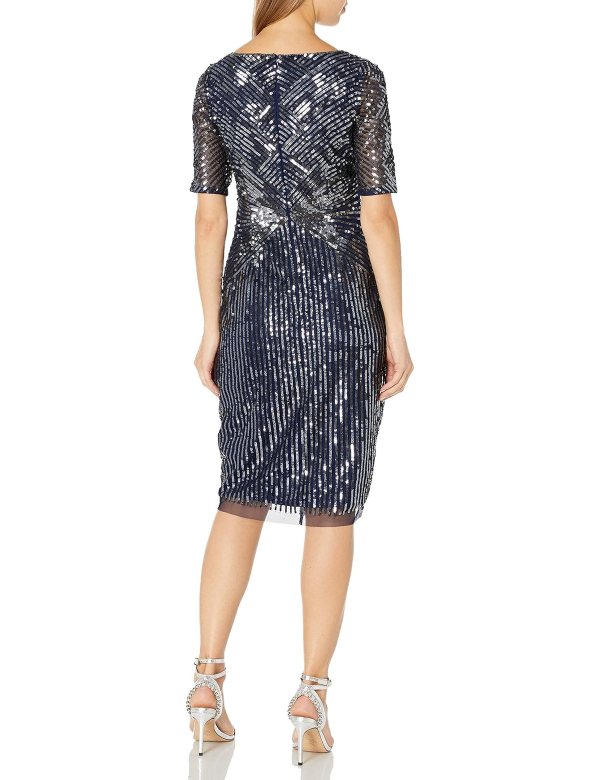 Adrianna Papell - Vestido Corto con abalorio para Mujer