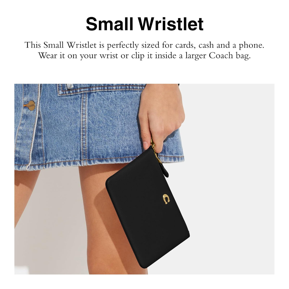 Coach - Pulsera pequeña para mujer