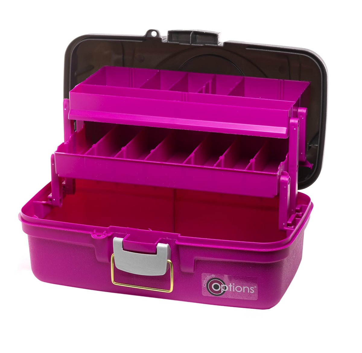 Creative Options Caja para Manualidades de 2 charolas