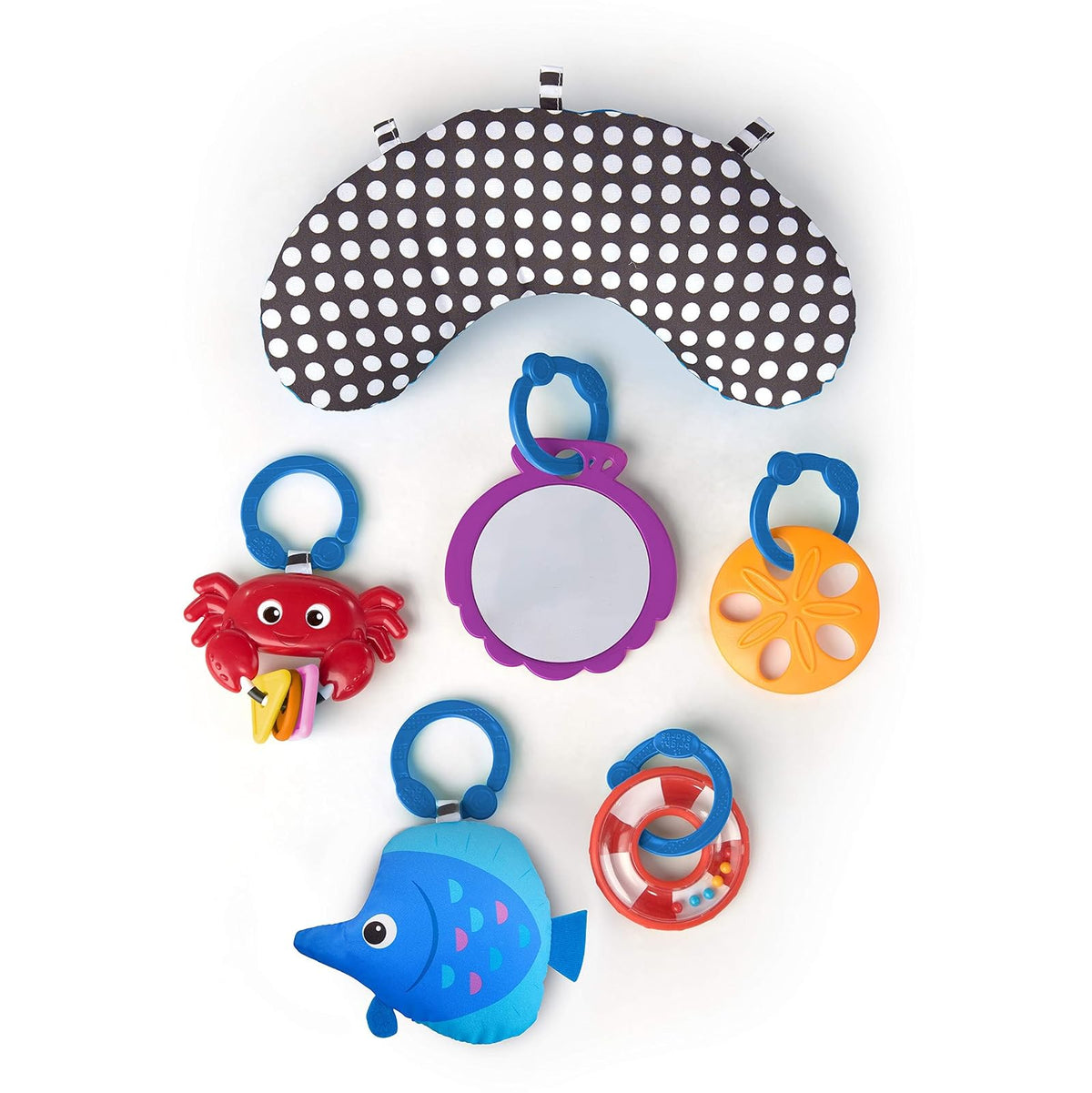 Baby Einstein Neptune Under The Sea Lights & Sounds - Alfombra de actividades para gimnasio y juegos, para niños recién nacidos