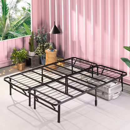 Zinus Smartbase Base para Cama con Patas de Acero - Esquina curva - Queen