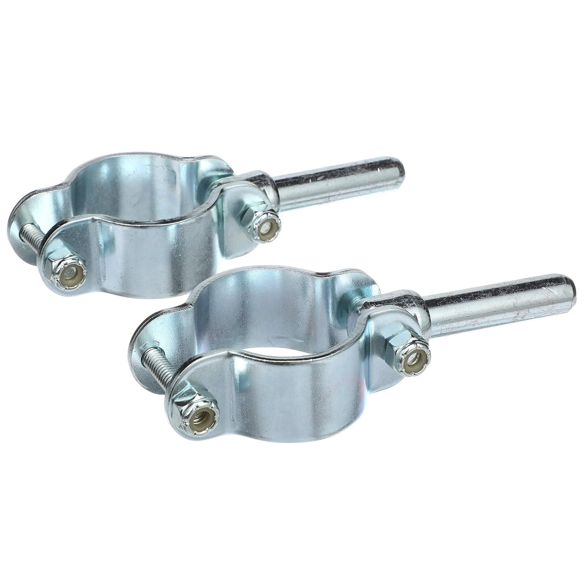 SEACHOICE 70521 Zinc-Plated Steel Clamp-On Oar Locks, Set of 2