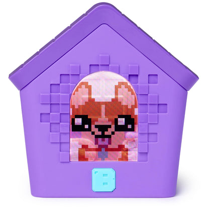 Bitzee, Doghouse, Juguete Interactivo con 15 Cachorros Disponibles, Sala de Juegos 3D, reacciona al tocarlo, Mascotas Digitales para niños y niñas a Partir de 5 años