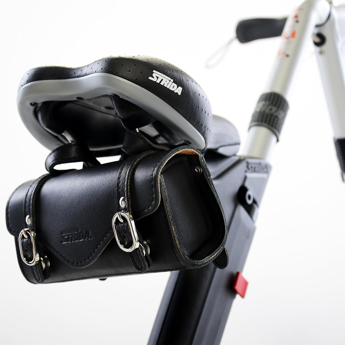 Strida - Bolsa para sillín de Piel