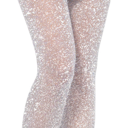 Leg Avenue Mallas Lurex Shimmer para mujer