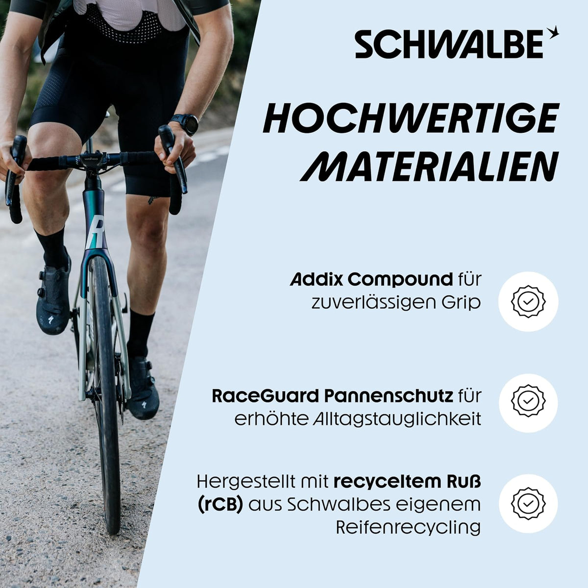 Schwalbe One TLE Performance Faltreifen // 28-622 (700x28C) RaceGuard Skin clásico