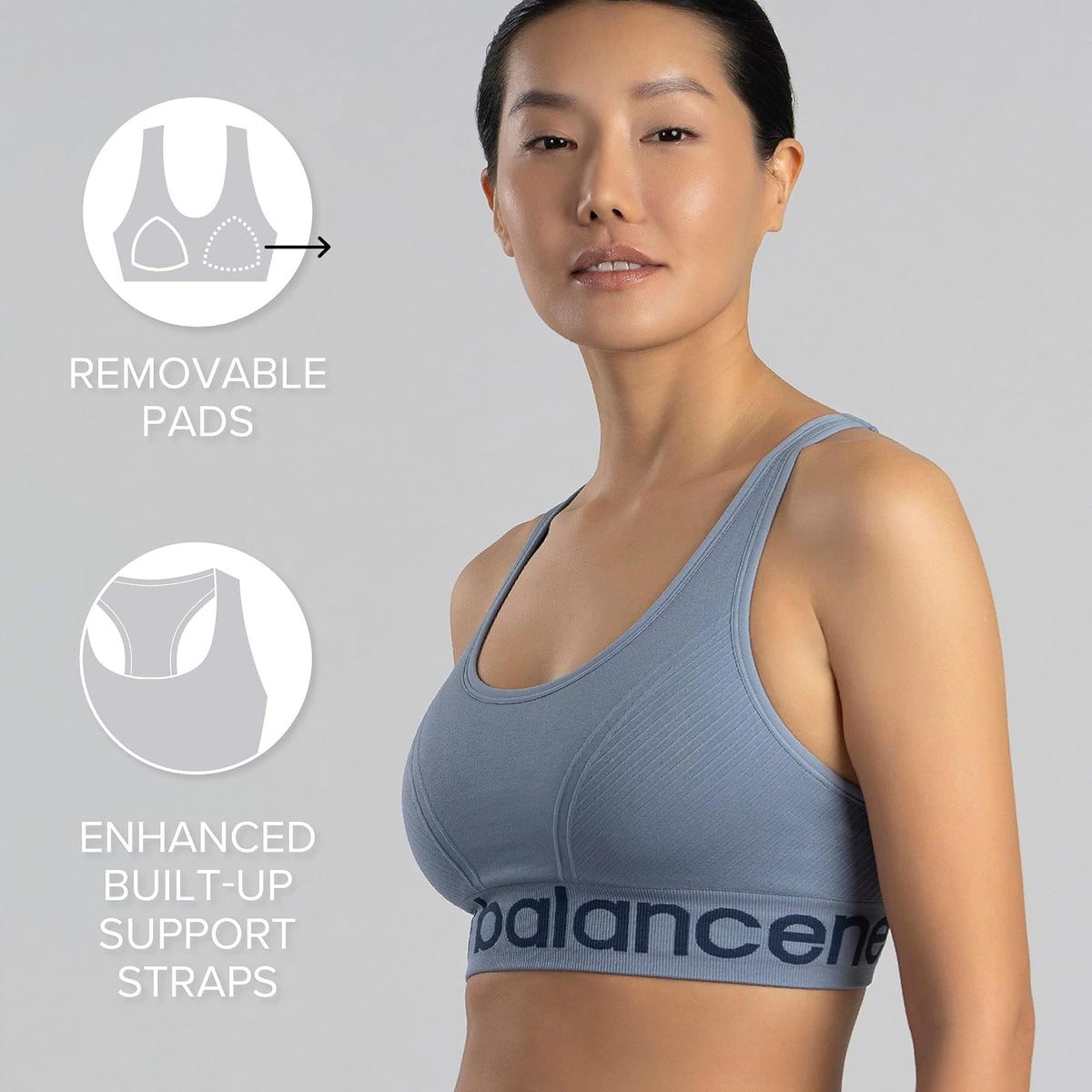 New Balance New Balance Seamless Sports Bra Sujetador Deportivo Mujer