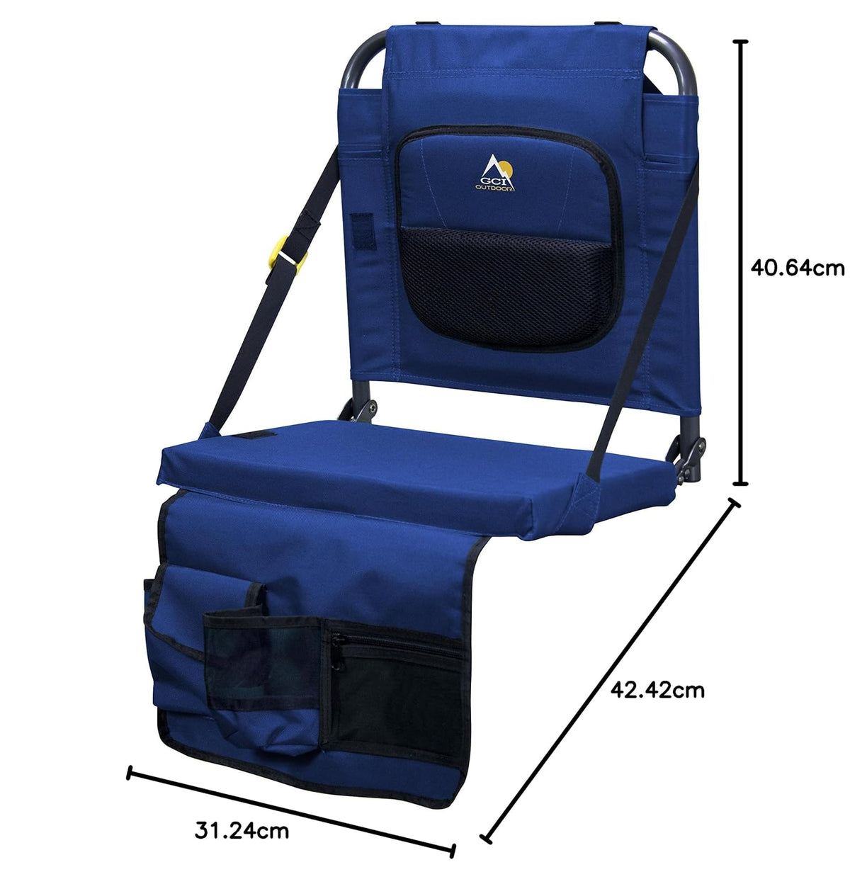 GCI Outdoor BleacherBack Asiento Lumbar para Estadio con Respaldo Acolchado