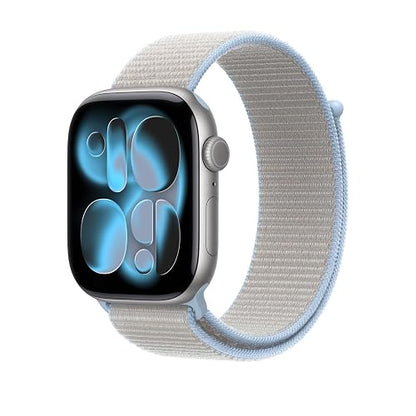 Apple Watch Band - Correa Loop Deportiva - 46 mm - Neblina Azul - Unitalla (para Casi Cualquier muñeca)