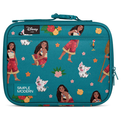 Simple Modern Hadley Lonchera Escolar Aislada 4 Litros - poliéster - Disney: Moana Oceana