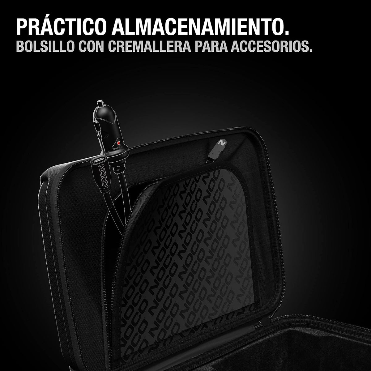 NOCO GBC103 Estuche de Protección de Goma EVA Boost X para Arrancadores de Emergencia de Litio GBX75 UltraSafe
