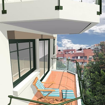 SIKA - Impermeabilizante Líquido - Sikalastic-411 Imper Terrazas - Impermeabilizar Juntas en Pisos No Absorbentes de Balcones, Terrazas, Baños, Explanadas - Fácil Aplicación - Cubeta 4L - Color Blanco