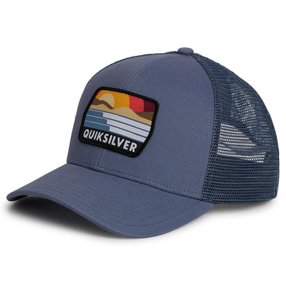 Quiksilver Premium Cotton Adjustable Snap Back Logo Gorra de béisbol Hombre - Talla Única - Flint Stone
