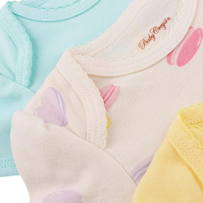 Baby Creysi Playera Manga Corta para Bebé Niña Algodón Hipoalergénico